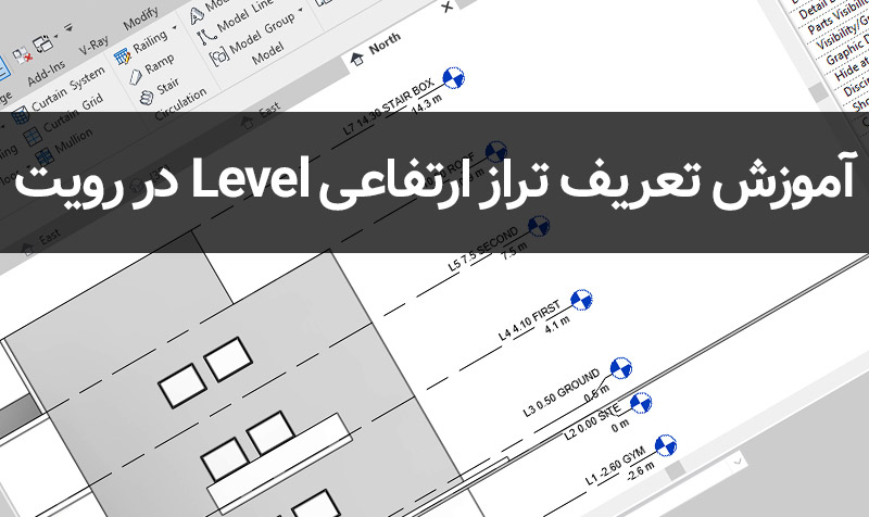 آموزش Level در Revit
