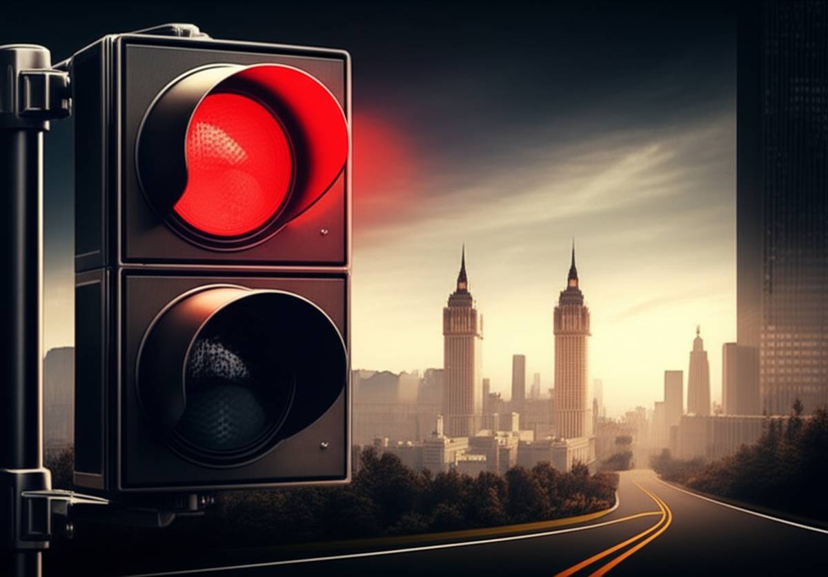 ایالات متحده امریکا، چرخش به راست حین چراغ قرمز