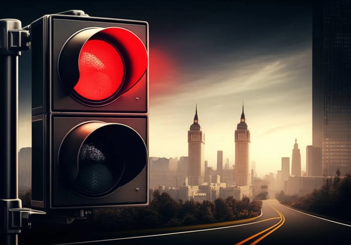 ایالات متحده امریکا، چرخش به راست حین چراغ قرمز