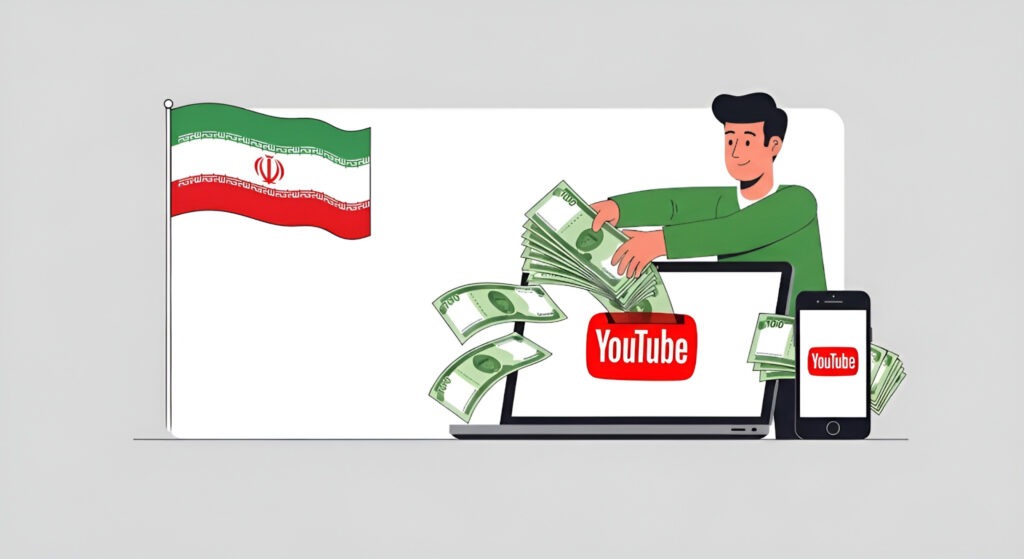 دریافت درآمد یوتیوب با حساب بانکی ایرانی: آیا امکان پذیر است؟