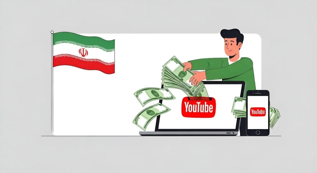 دریافت درآمد یوتیوب با حساب بانکی ایرانی: آیا امکان پذیر است؟