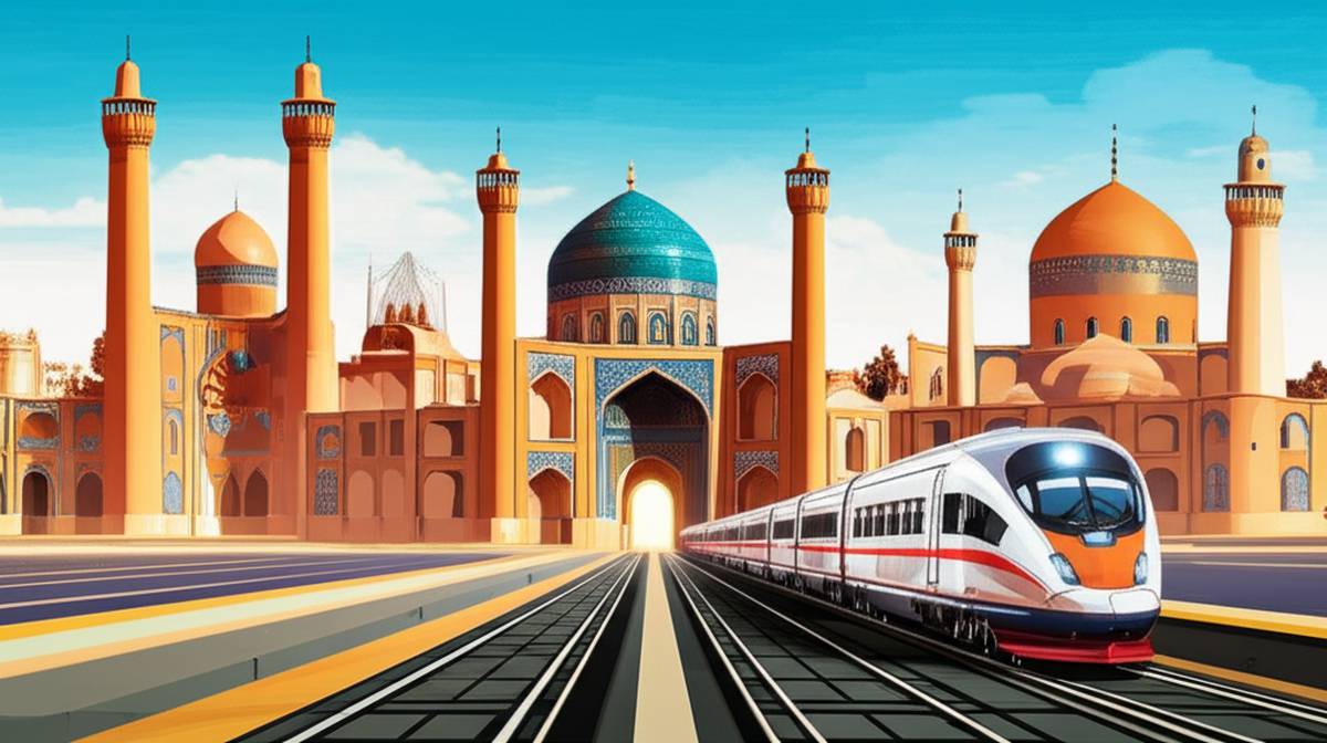 ایستگاه های مسیر راه آهن اصفهان: راهنمای جامع و لیست کامل