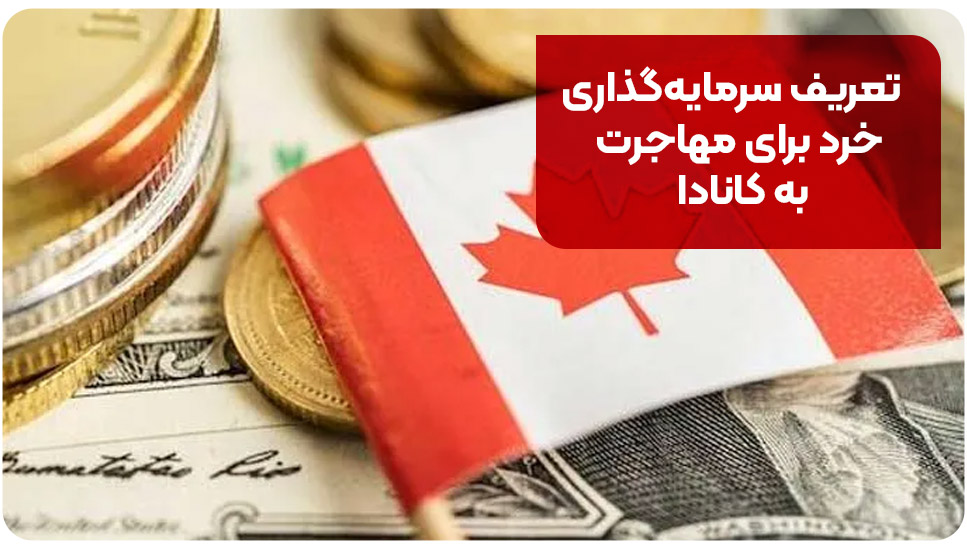 تعریف سرمایه‌گذاری خرد برای مهاجرت به کانادا