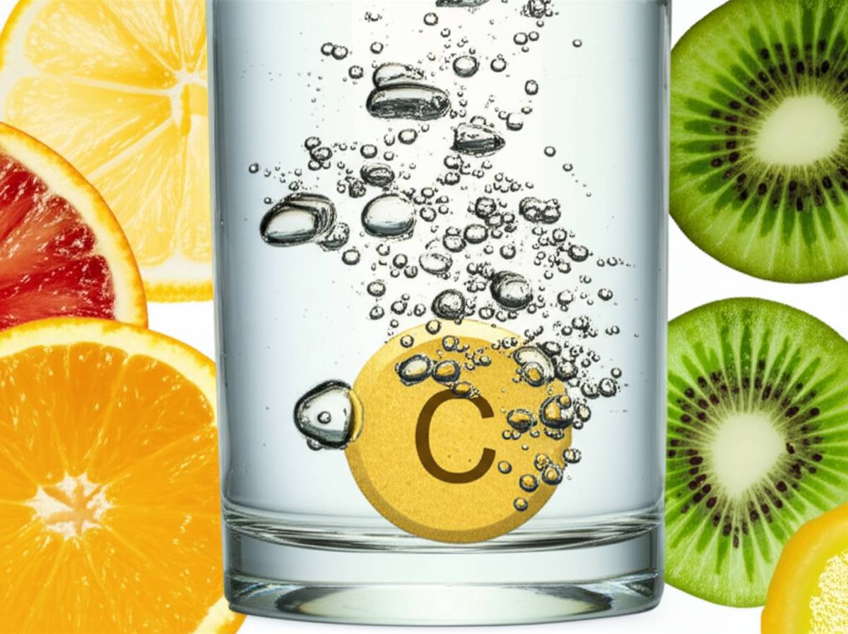 قرص جوشان ویتامین C 500 میلی گرم هلثی مین | خواص و فواید