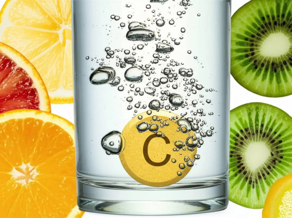 قرص جوشان ویتامین C 500 میلی گرم هلثی مین | خواص و فواید