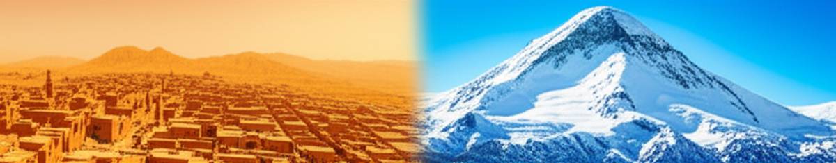 ایرانگردی تابستانی: از ۴۰ درجه به قلب زمستان سفر کنید!