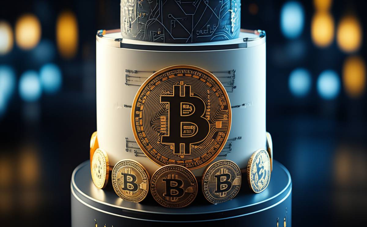 کیک با طرح بیت کوین 🎂 | ایده های خاص و سفارش آنلاین