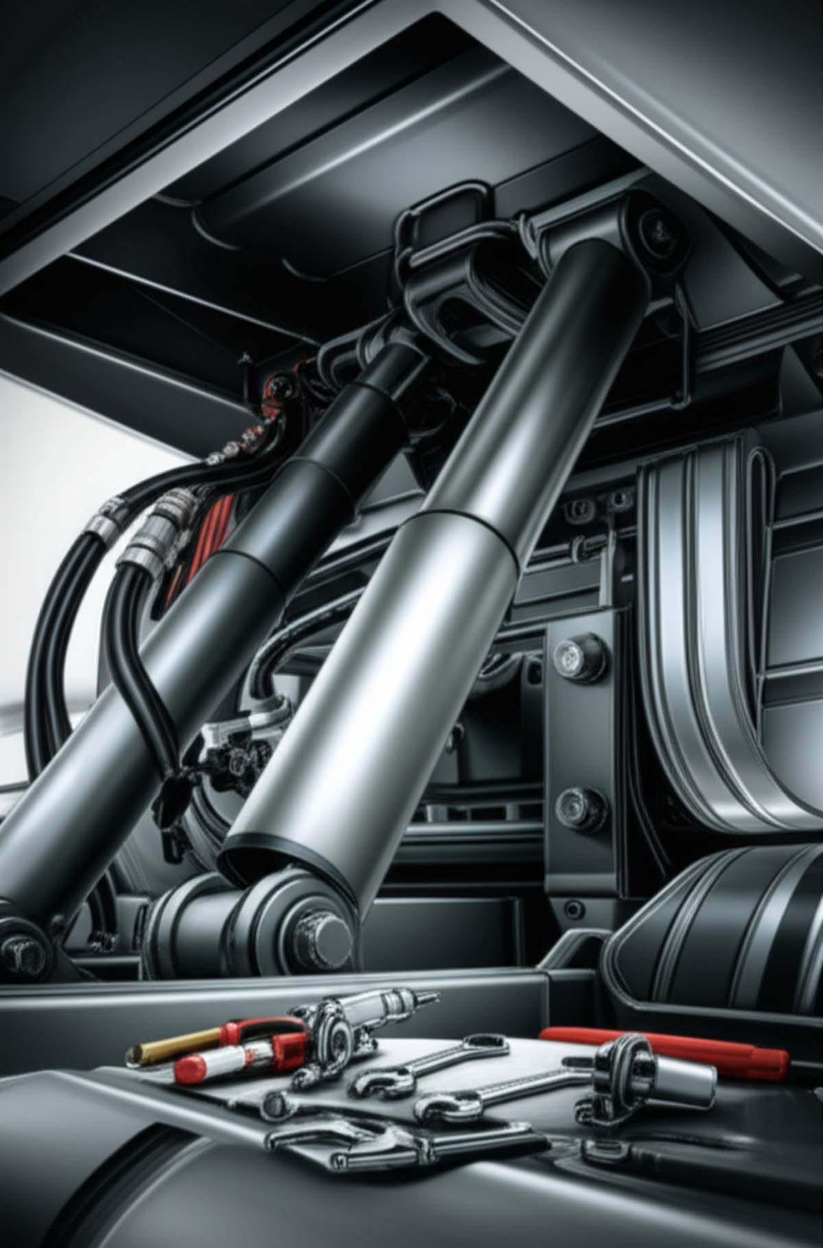 راهنمای جامع نگهداری و تعمیر جک کمپرسی تریلی