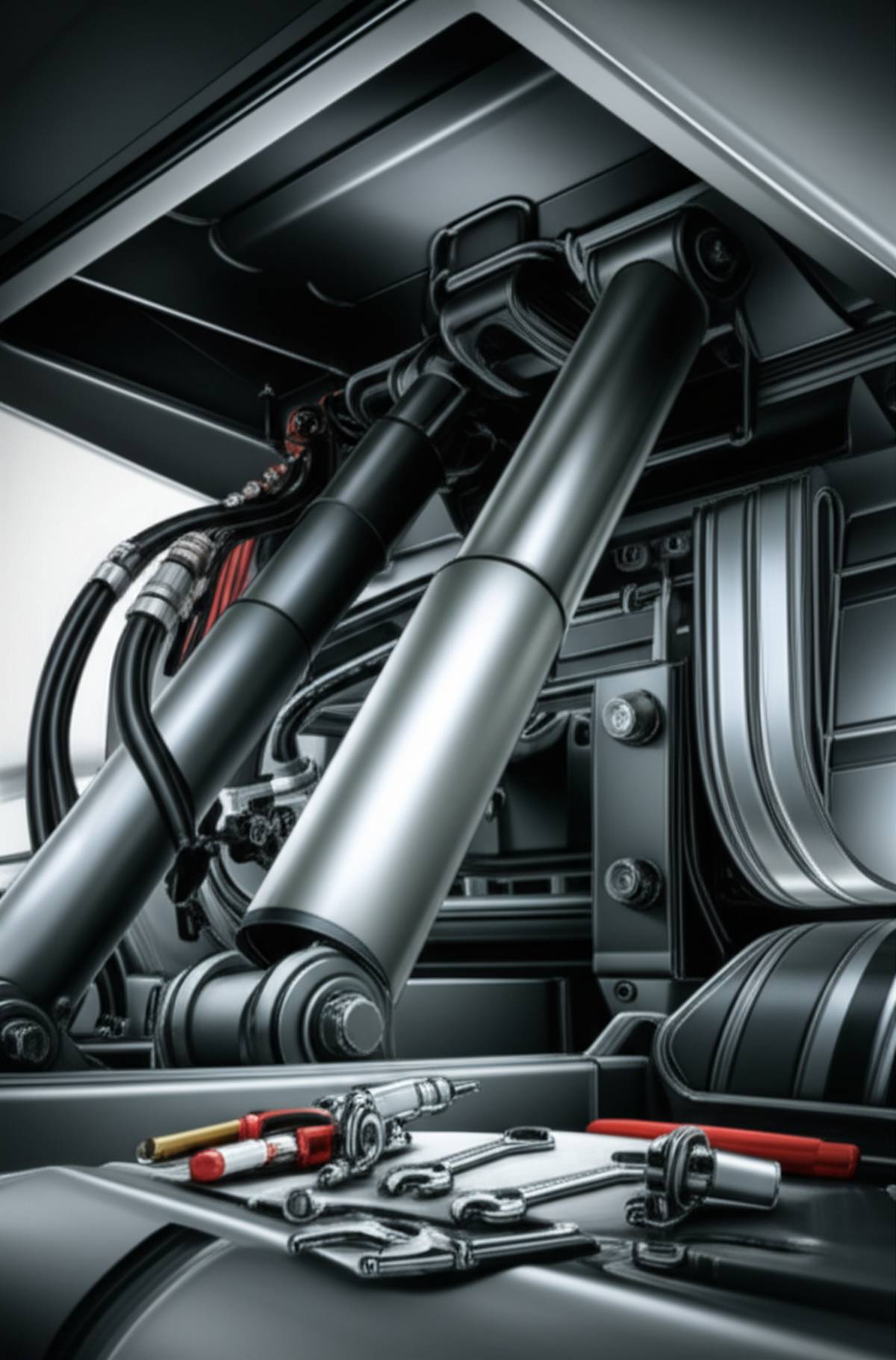 راهنمای جامع نگهداری و تعمیر جک کمپرسی تریلی