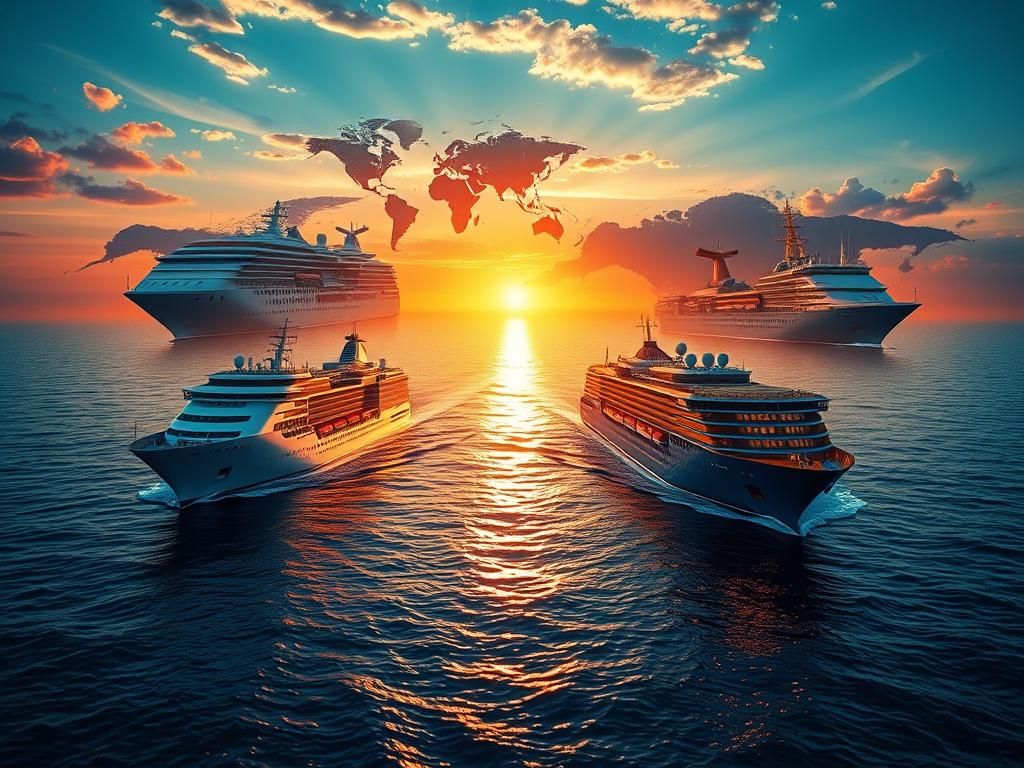 انواع کشتی کروز برای سفر دور دنیا: راهنمای کامل انتخاب