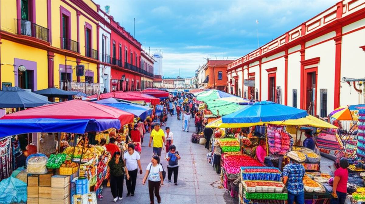 بازار بنیتو جوارز اواخاکا | تجربه اصیل فرهنگ مکزیک