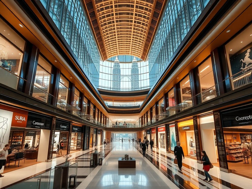 راهنمای جامع بخش های داخلی مرکز خرید سوریا کی ال سی سی