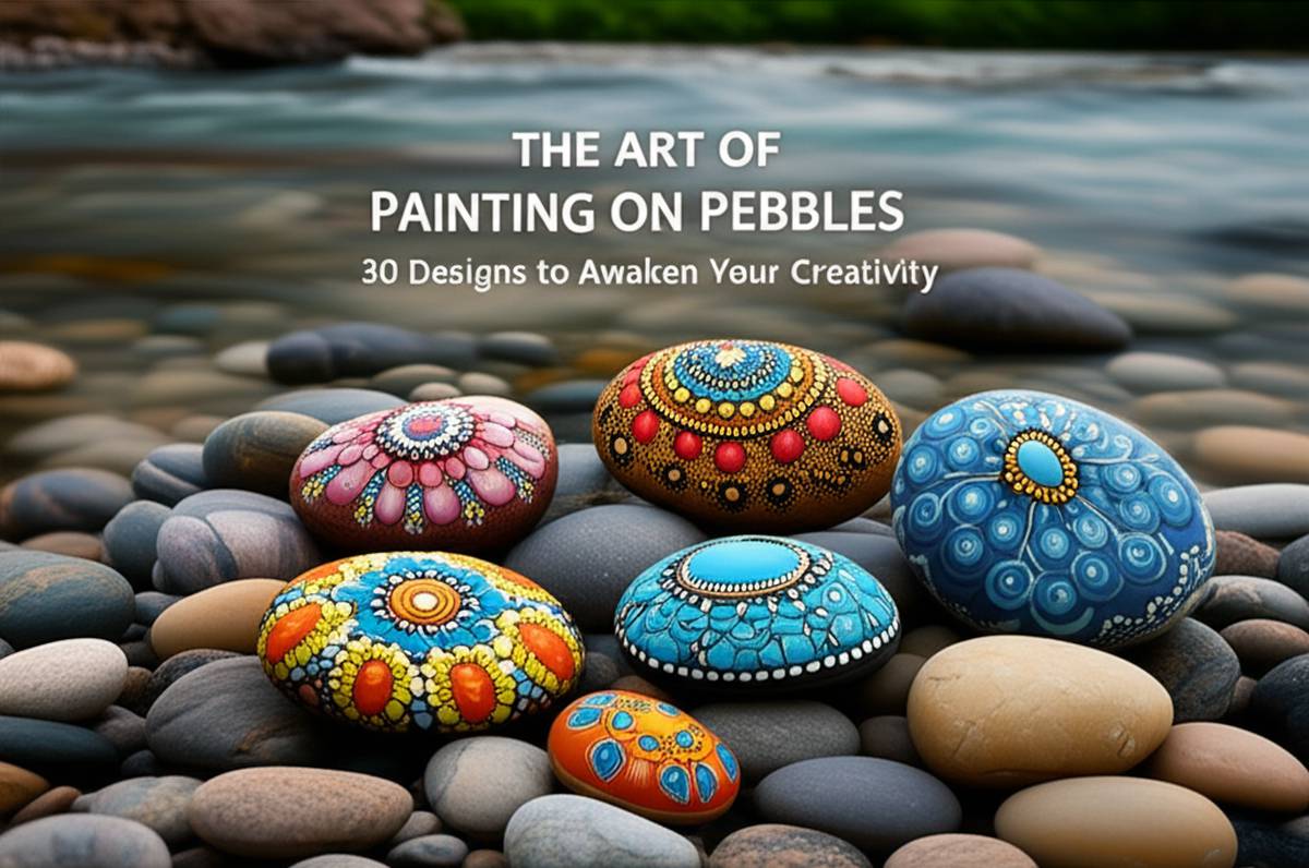 خلاصه کتاب هنر نقاشی روی سنگریزه - ۳۰ طرح خلاقانه