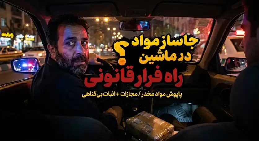 مجازات کشف مواد مخدر در خودرو یا محل کار چیست؟ (راه‌های اثبات بی‌گناهی)